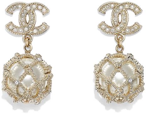 chanel cruise collection earrings|Chanel hoop earrings price.